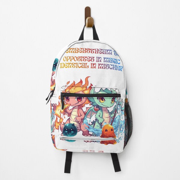 Item preview, Emberstream Dragon Twins — United by Bond, Split by Element designed and sold by Monzora.