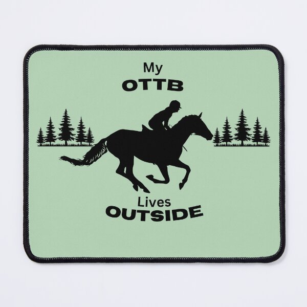 Item preview, My OTTB Lives Outside designed and sold by Windfall-Acres.