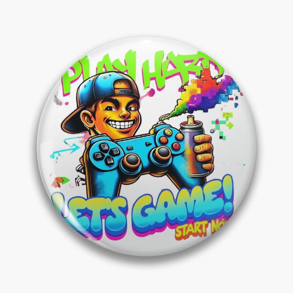 Item preview, High-Energy Gamer Graffiti Cartoon designed and sold by newvisionart191.