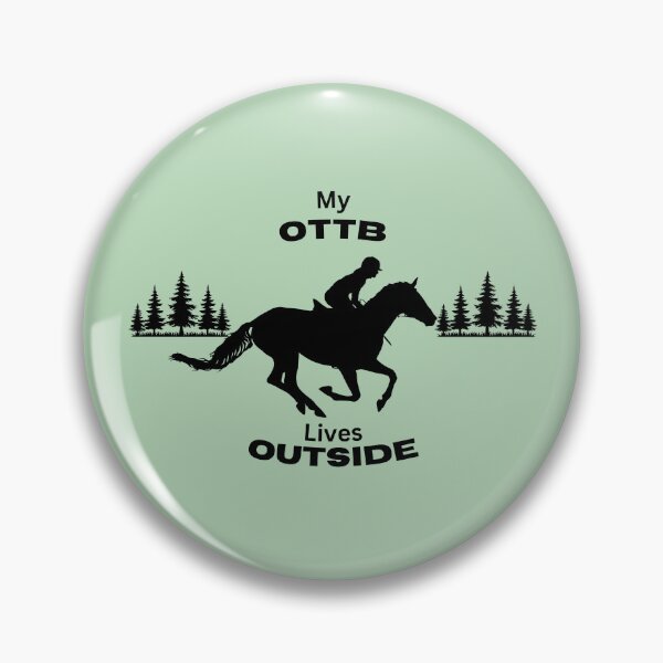 Item preview, My OTTB Lives Outside designed and sold by Windfall-Acres.