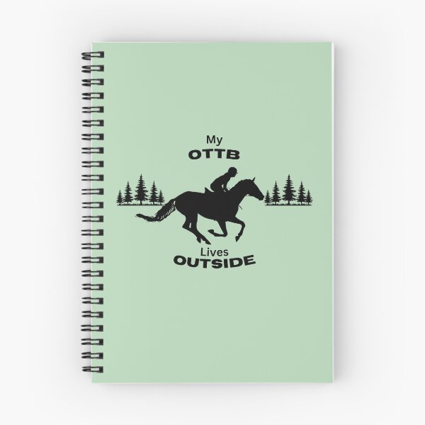 Item preview, My OTTB Lives Outside designed and sold by Windfall-Acres.