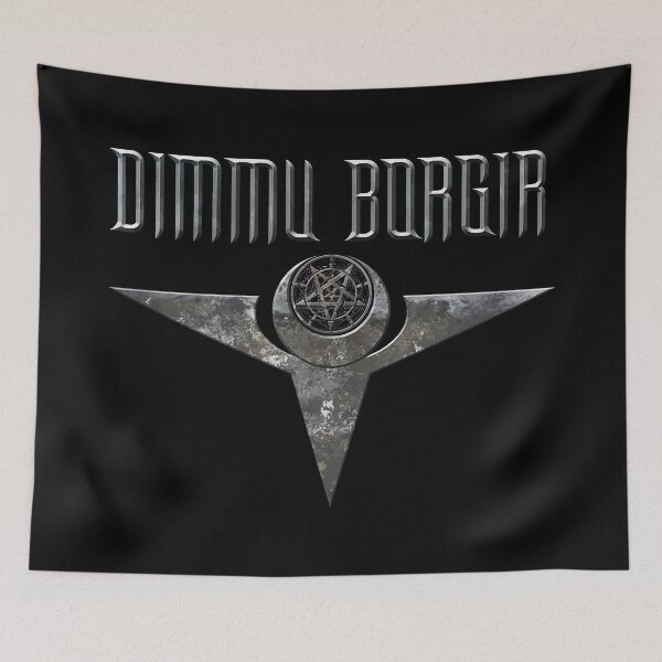 Item preview, Minimalist Black White Dimmu Borgir Band Illustration designed and sold by Chul- soo.