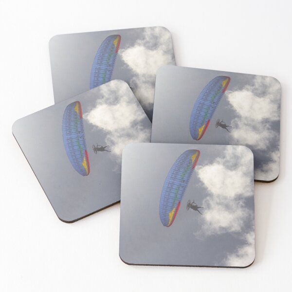 Item preview, paraglider flying over the beach 8 designed and sold by felipequeiroz.