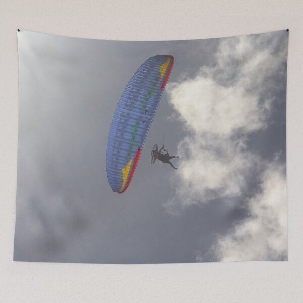 Item preview, paraglider flying over the beach 8 designed and sold by felipequeiroz.