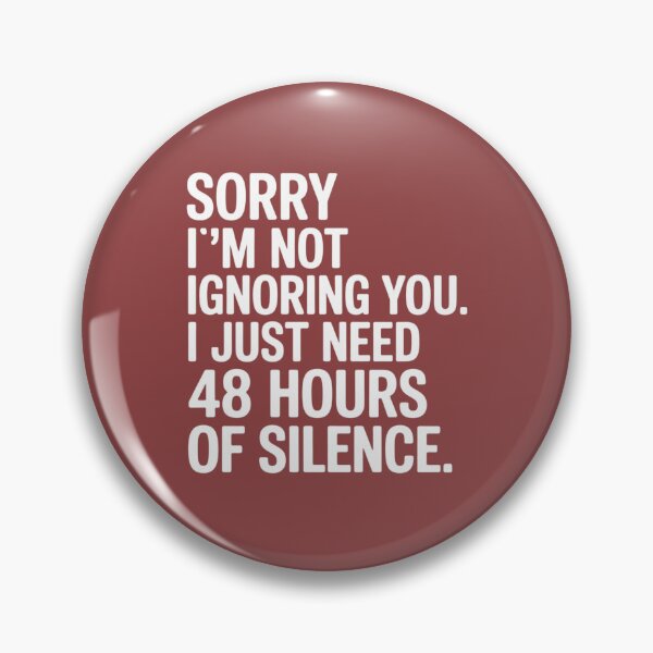 Item preview, I need 48 hours of silence - Funny introvert quote boxy t-shirt designed and sold by RDYM.