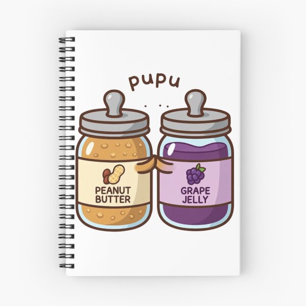 Item preview, PB & J Besties – Cute Food Humor Cartoon Tee designed and sold by EcoArtTees.