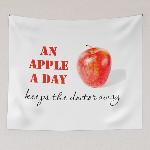 Item preview, An apple a day, keeps the doctor away designed and sold by valovic.