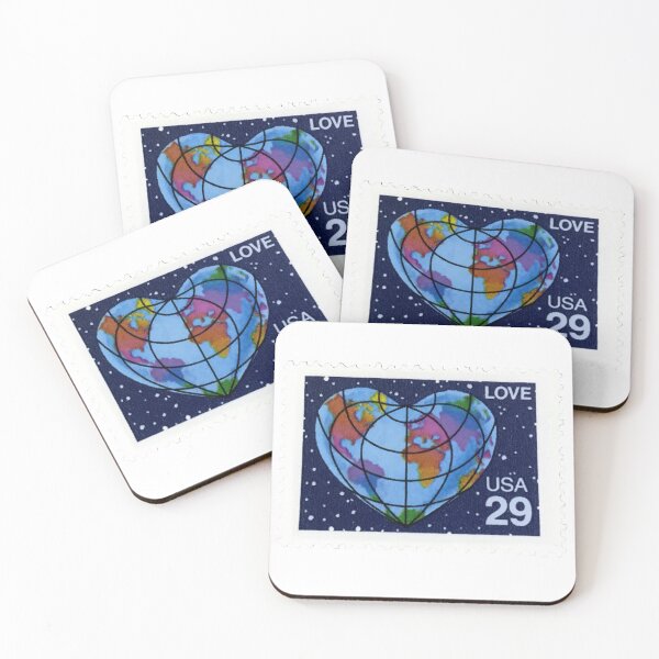 Item preview, American USA Love Vintage Postage Stamp designed and sold by red-amber65.