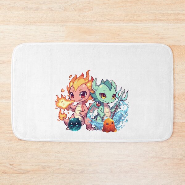 Item preview, Emberstream Dragon Twins — United by Bond, Split by Element designed and sold by Monzora.