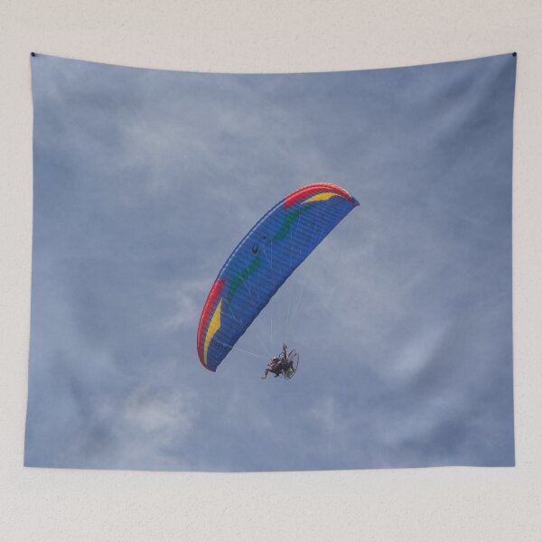Item preview, paraglider flying over the beach 10 designed and sold by felipequeiroz.