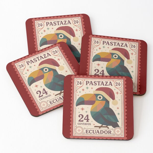 Item preview, Toucan Postage Stamp from Ecuador, Pastaza, Christmas Edition designed and sold by marilustrado.