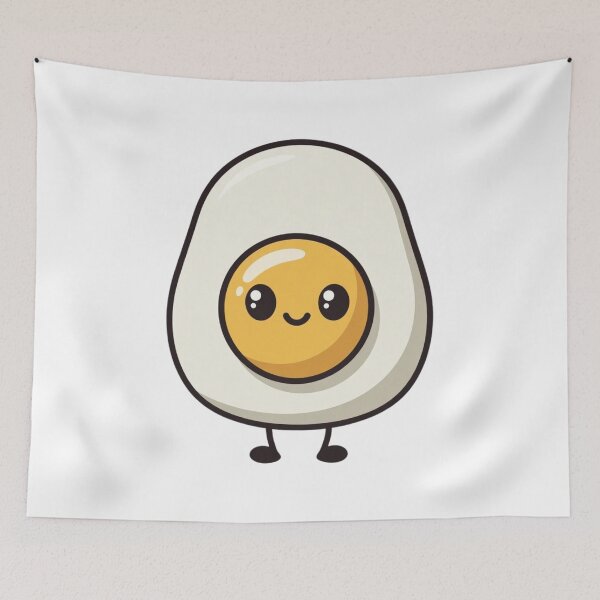Item preview, Silly Egg Vibes – Cute Breakfast Humor Tee designed and sold by EcoArtTees.
