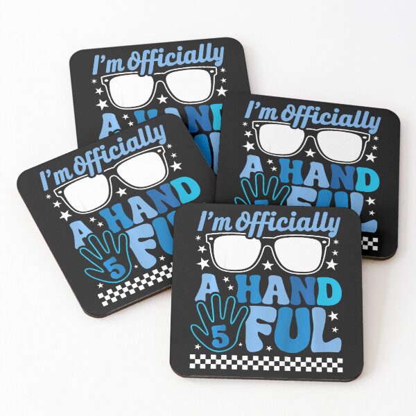 Item preview, Kids I'M Officially A Handful Five 5Th Birthday Funny Boys Kids designed and sold by TysonLangosh.
