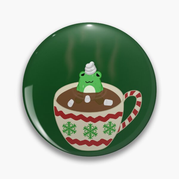 Item preview, Chill tiny frog hot cocoa bath - cozy and warm designed and sold by akus-passion.