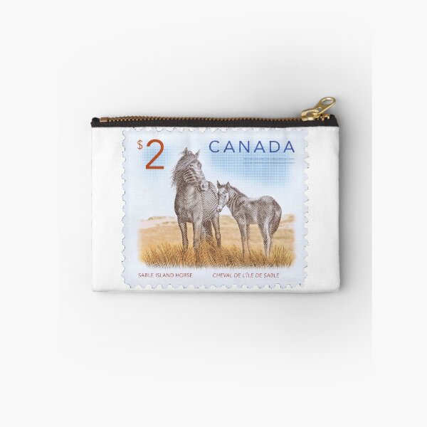 Item preview, Canadian Sable Island Horses Canada Vintage Postage Stamp designed and sold by red-amber65.