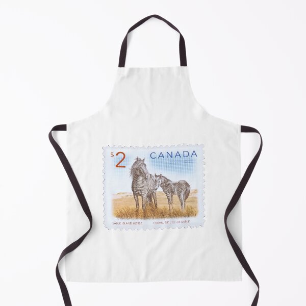 Item preview, Canadian Sable Island Horses Canada Vintage Postage Stamp designed and sold by red-amber65.