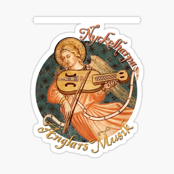 NYCKELHARPA: MUSIC OF ANGELS (SWEDISH) Sticker