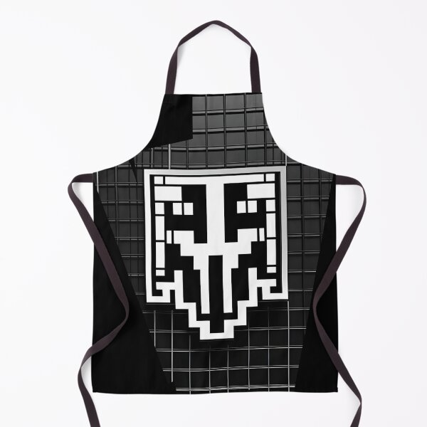 Item preview, Pixelated rebellion logo over a black grid 2 designed and sold by Neon G.