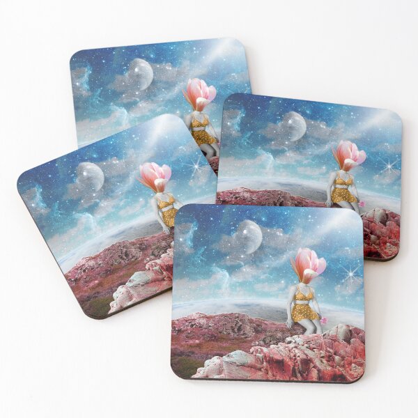 Item preview, From my neck grew a flower, in retro space collage designed and sold by helengarvey.