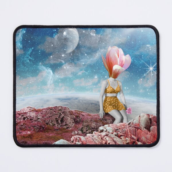 Item preview, From my neck grew a flower, in retro space collage designed and sold by helengarvey.