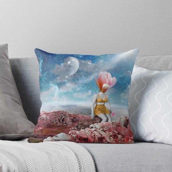 Item preview, From my neck grew a flower, in retro space collage designed and sold by helengarvey.