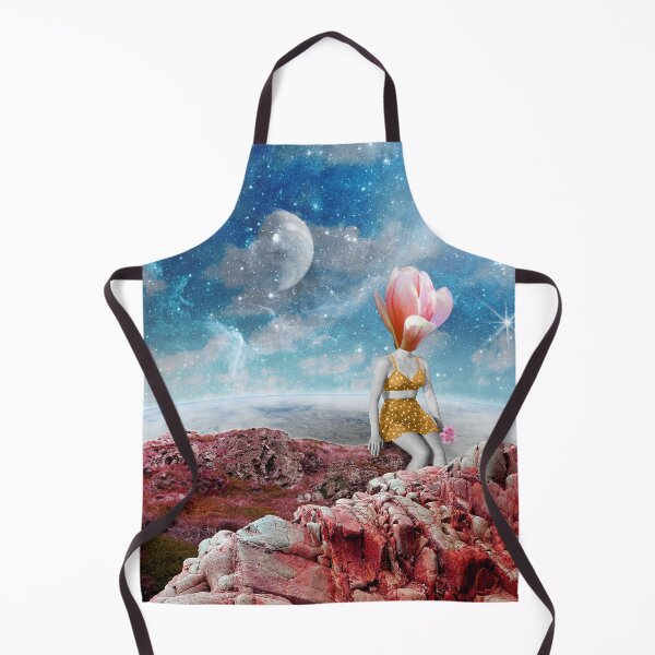 Item preview, From my neck grew a flower, in retro space collage designed and sold by helengarvey.