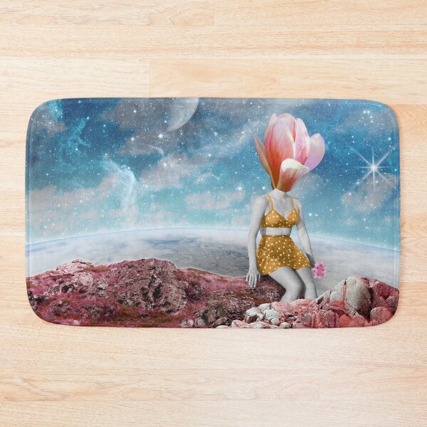 Item preview, From my neck grew a flower, in retro space collage designed and sold by helengarvey.