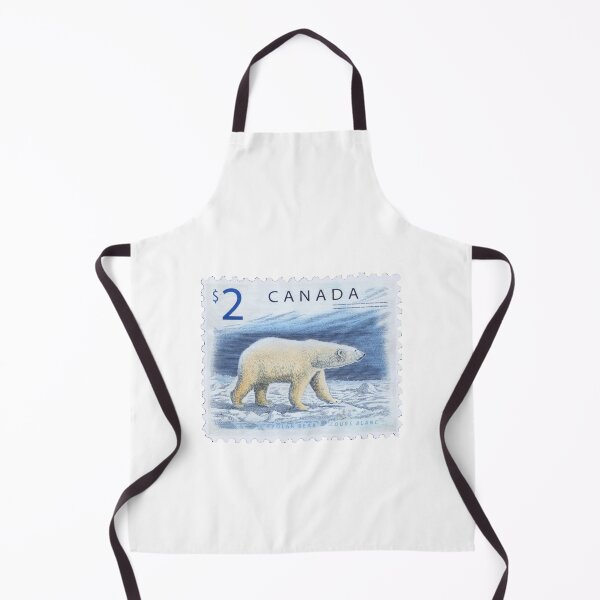 Item preview, Canadian Polar Bear Canada Vintage Postage Stamp designed and sold by red-amber65.