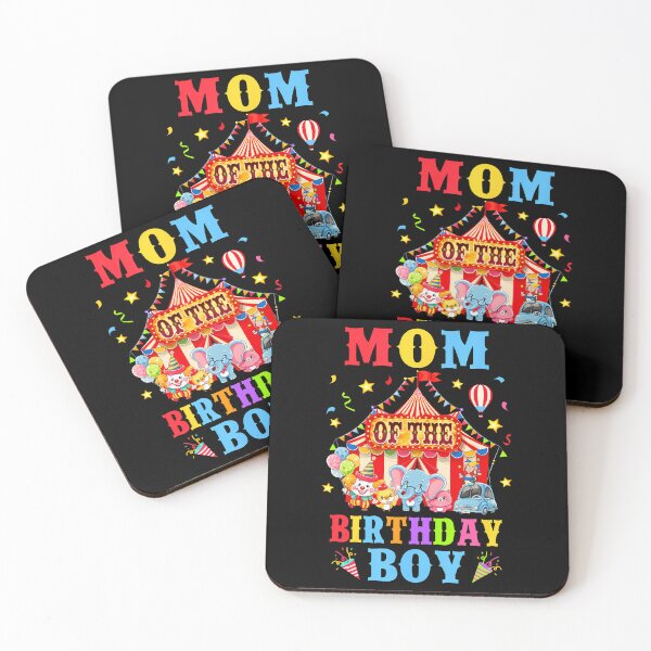 Item preview, Mom Of The Birthday For Boy Circus Carnival Theme Party designed and sold by TysonLangosh.