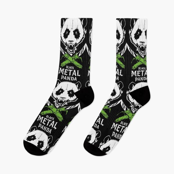 Item preview, Panda Black Metal – Guardian of the Shadows designed and sold by Robert "Hellfish" Fonseca.