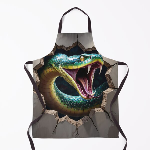 Item preview, Huge Boa Constrictor Erupting From Wall designed and sold by ttrimm.