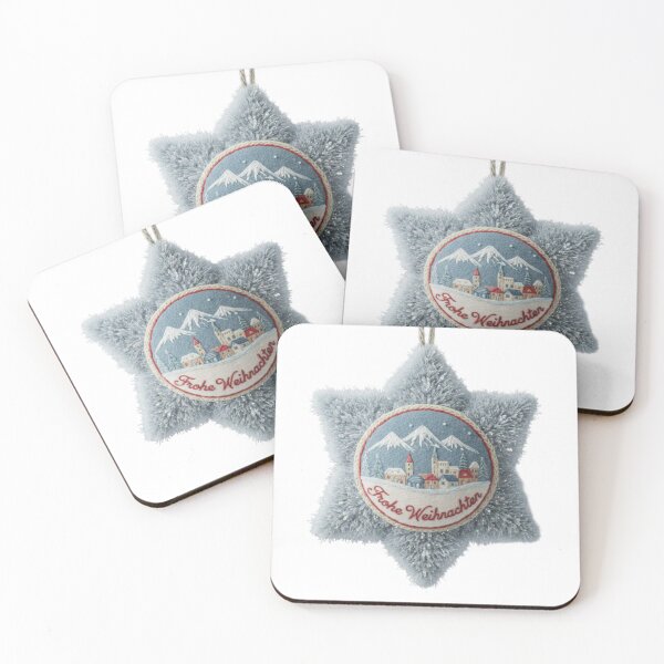Item preview, Innsbruck Crystal-Wool Grandmother-Stitched Xmas Patch designed and sold by Imaginarium of Chaos falcon88 .