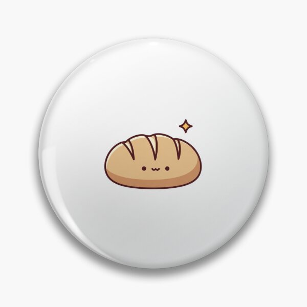 Item preview, Cute Minimal Bread Icon Kawaii Tee designed and sold by EcoArtTees.