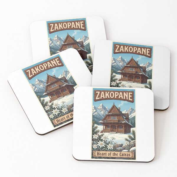 Item preview, Zakopane, Poland - Heart of the Tatras Vintage Travel Poster designed and sold by Digital Dreams Arts.