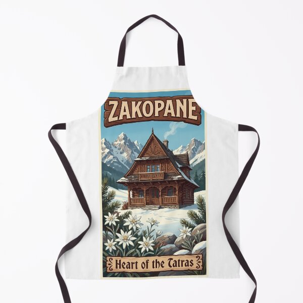 Item preview, Zakopane, Poland - Heart of the Tatras Vintage Travel Poster designed and sold by Digital Dreams Arts.
