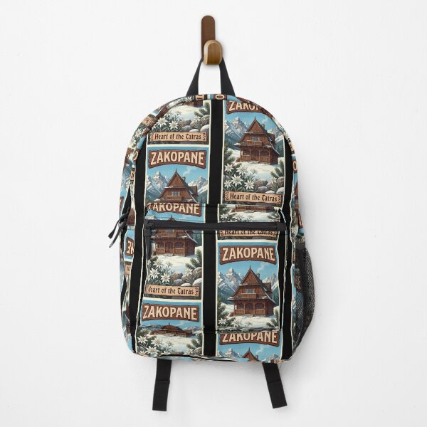 Item preview, Zakopane, Poland - Heart of the Tatras Vintage Travel Poster designed and sold by Digital Dreams Arts.