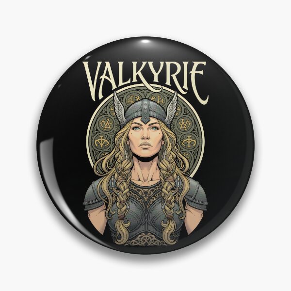 Item preview, Valkyrie Viking Woman Strong Female Norse Warrior Mythology designed and sold by GrandeDuc.
