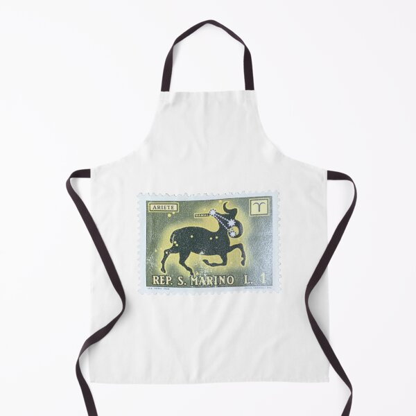 Item preview, Aries Star Sign Vintage Postage Stamp designed and sold by red-amber65.