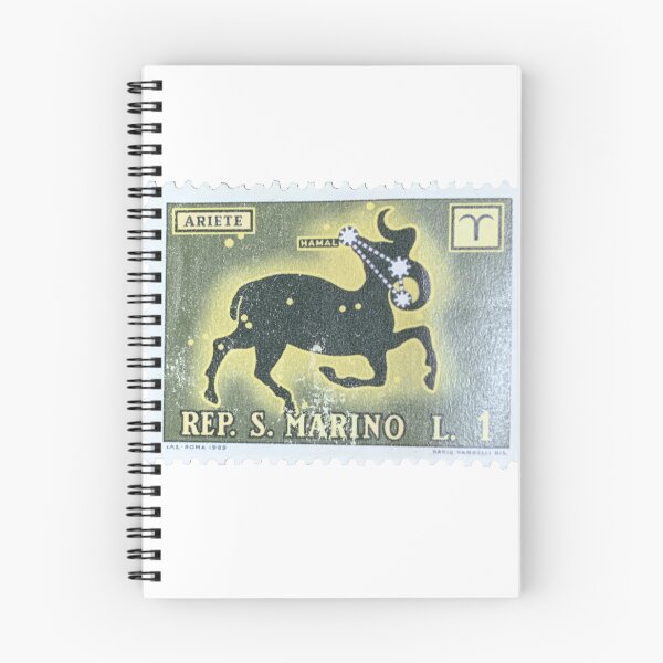 Item preview, Aries Star Sign Vintage Postage Stamp designed and sold by red-amber65.