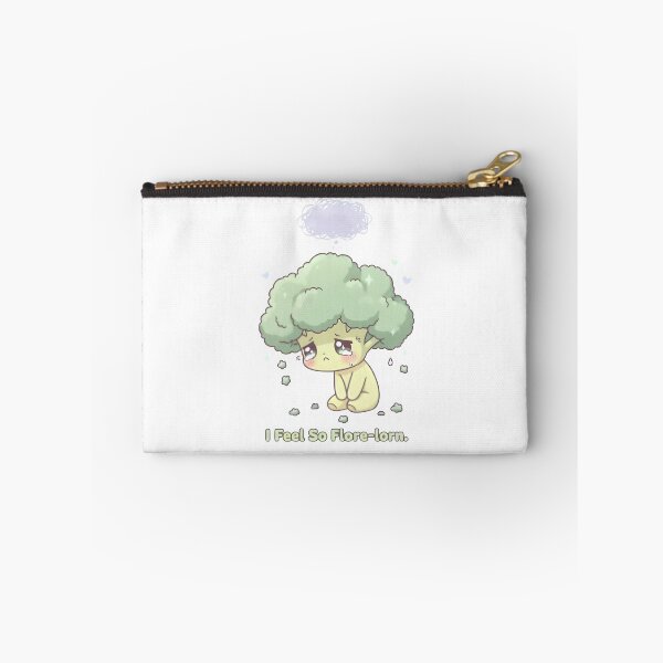 Item preview, Depressed Broccoli – I Feel So Flore-lorn | Cute Kawaii Sad Vegetable Design designed and sold by Snackwear Apparel.