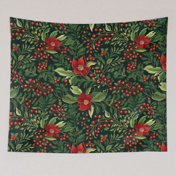 Item preview, Beautiful Fruit - Berries and Flower Pattern - Christmas  designed and sold by RoyalStarsPatts.