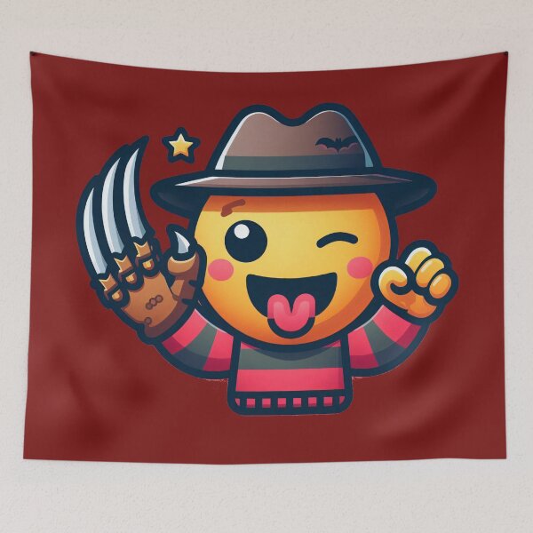 Item preview, Krueger Emoji  designed and sold by DeadThingsShop.