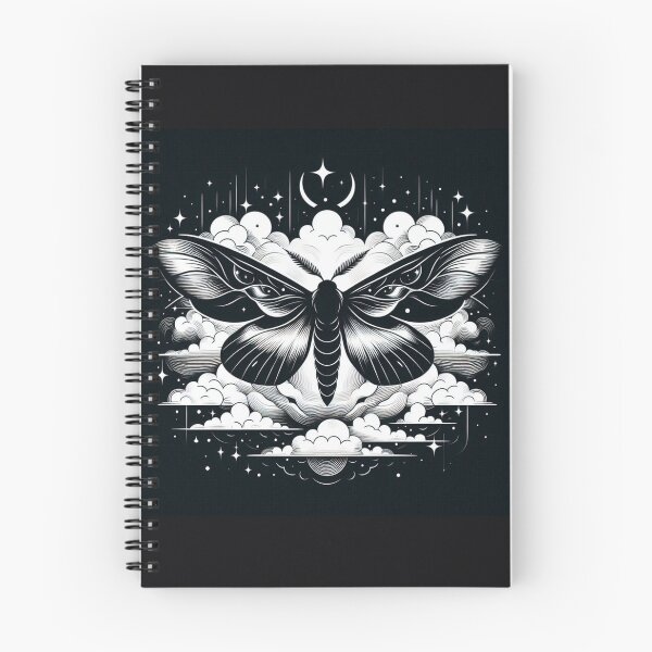 Item preview, Celestial Luna Moth Above Cosmic Clouds designed and sold by BigBlueArt.