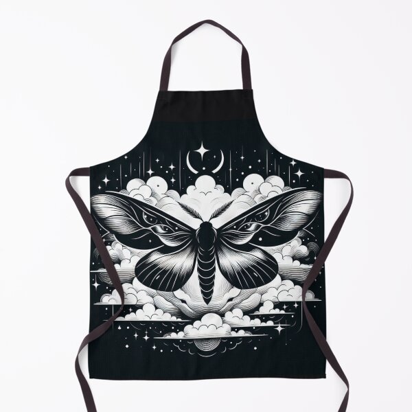 Item preview, Celestial Luna Moth Above Cosmic Clouds designed and sold by BigBlueArt.