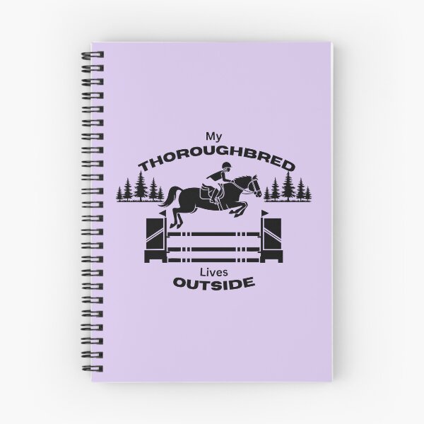 Item preview, My THOROUGHBRED Lives Outside - Jumping designed and sold by Windfall-Acres.