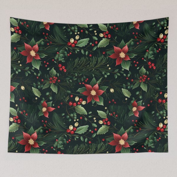 Item preview, Christmas Berries Ornaments- Christmas designed and sold by RoyalStarsPatts.