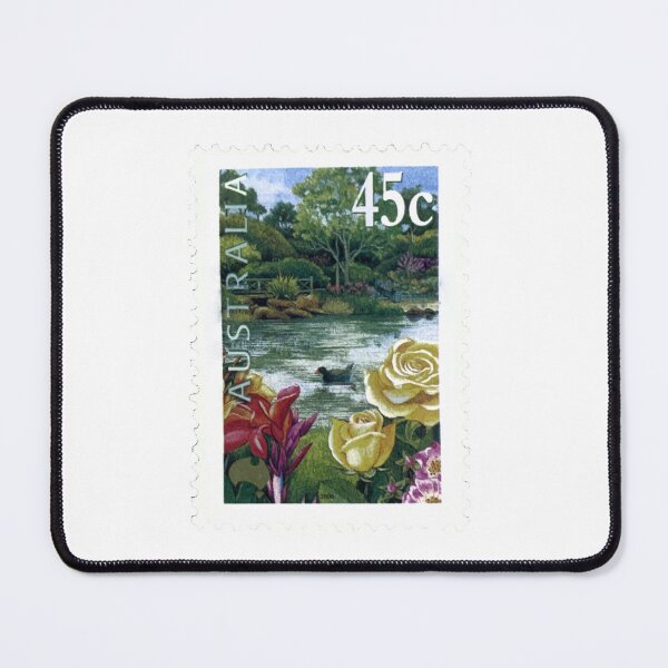 Item preview, Australian Flower Vintage Postage Stamp designed and sold by red-amber65.