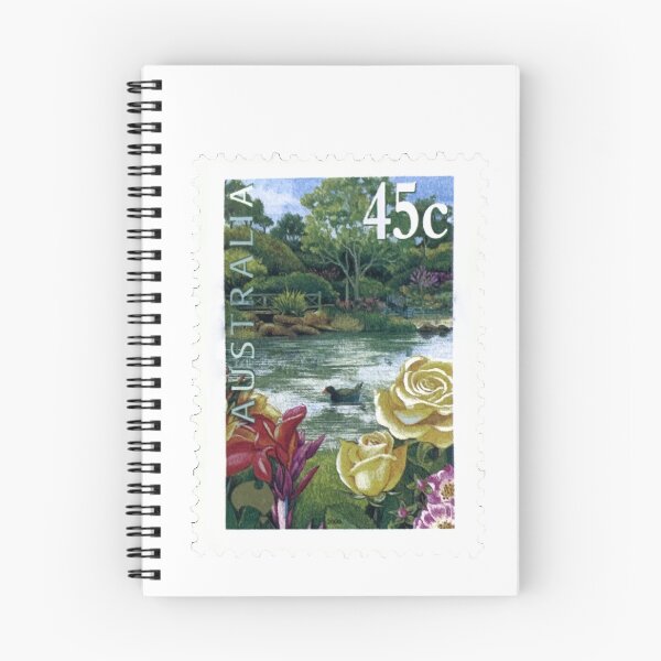 Item preview, Australian Flower Vintage Postage Stamp designed and sold by red-amber65.
