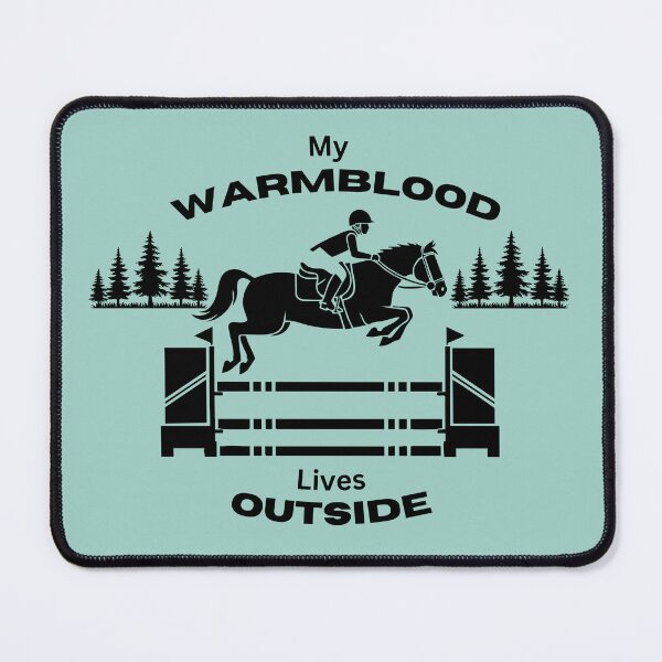 Item preview, My WARMBLOOD Lives Outside - Jumping designed and sold by Windfall-Acres.