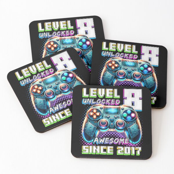 Item preview, 8Th Birthday Boy Level 8 Gamer 8 Year Video Game Party designed and sold by TysonLangosh.